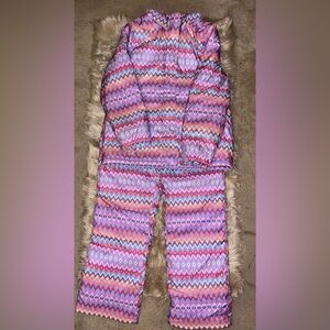 Colorful Zigzag Kids Pajamas